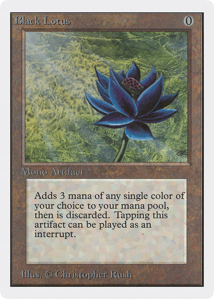 Black Lotus (2ED-233) [Unlimited Edition] MTG Single Wizards of the Coast