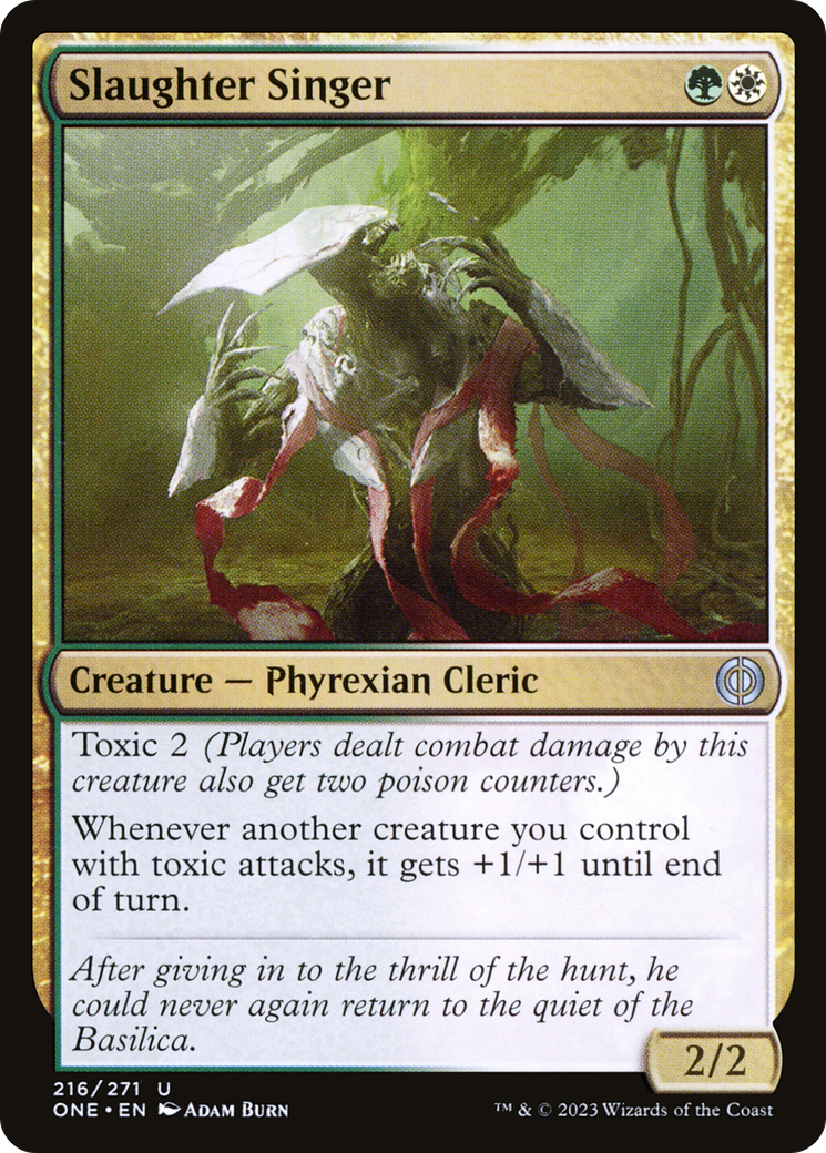 Slaughter Singer (ONE-216) [Phyrexia: All Will Be One] MTG Single Wizards of the Coast