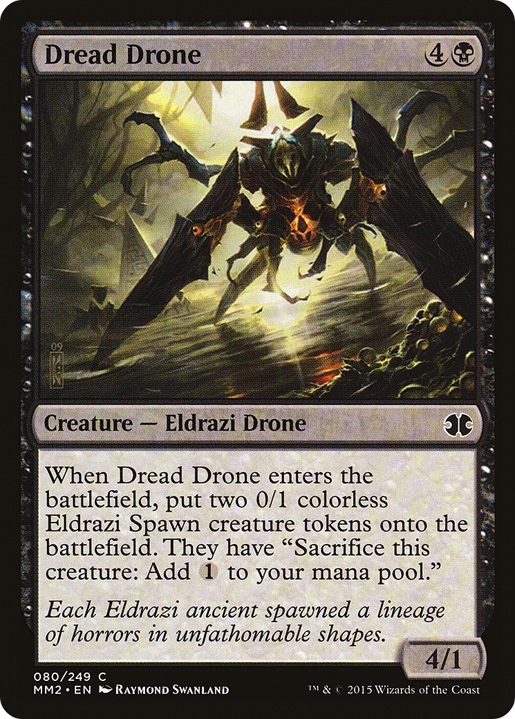 Dread Drone (MM2-080) [Modern Masters 2015] Foil MTG Single Wizards of the Coast