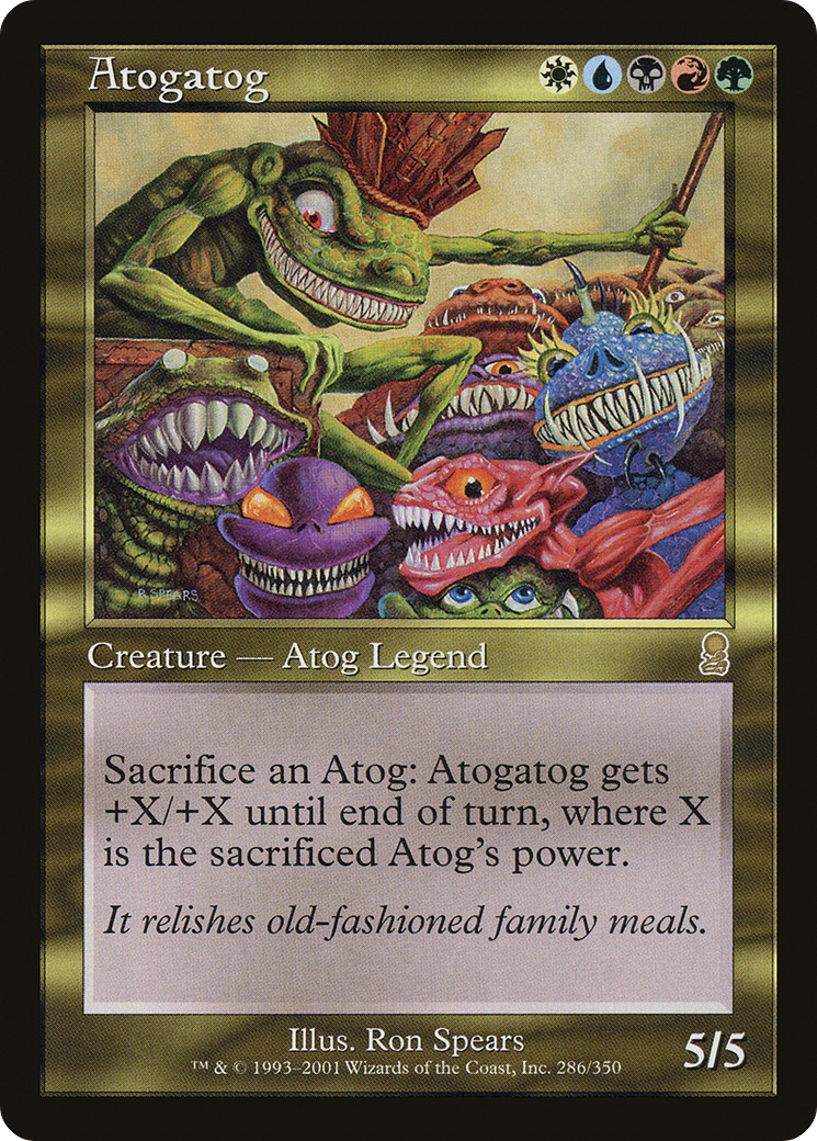 Atogatog (ODY-286) [Odyssey] MTG Single Wizards of the Coast