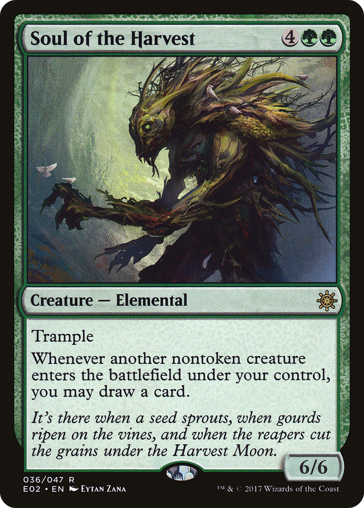 Soul of the Harvest (E02-036) [Misc] Explorers of Ixalan MTG Single Wizards of the Coast
