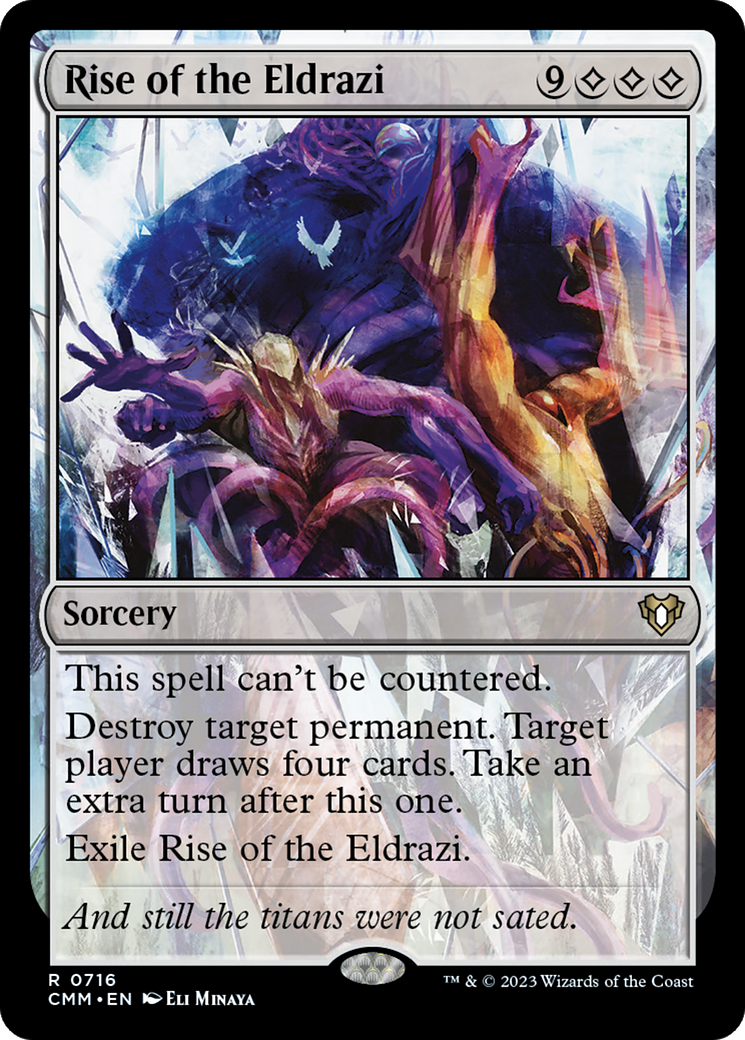 Rise of the Eldrazi (CMM-716) [Commander Masters] MTG Single Wizards of the Coast