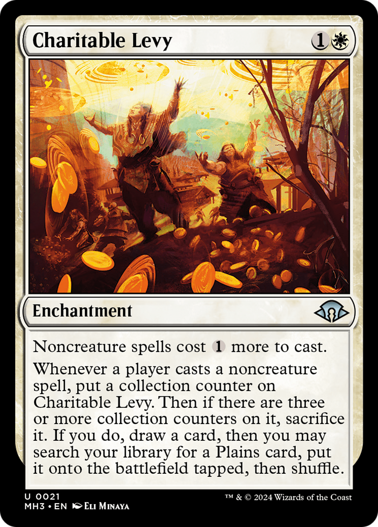 Charitable Levy (MH3-021) [Modern Horizons 3] MTG Single Wizards of the Coast