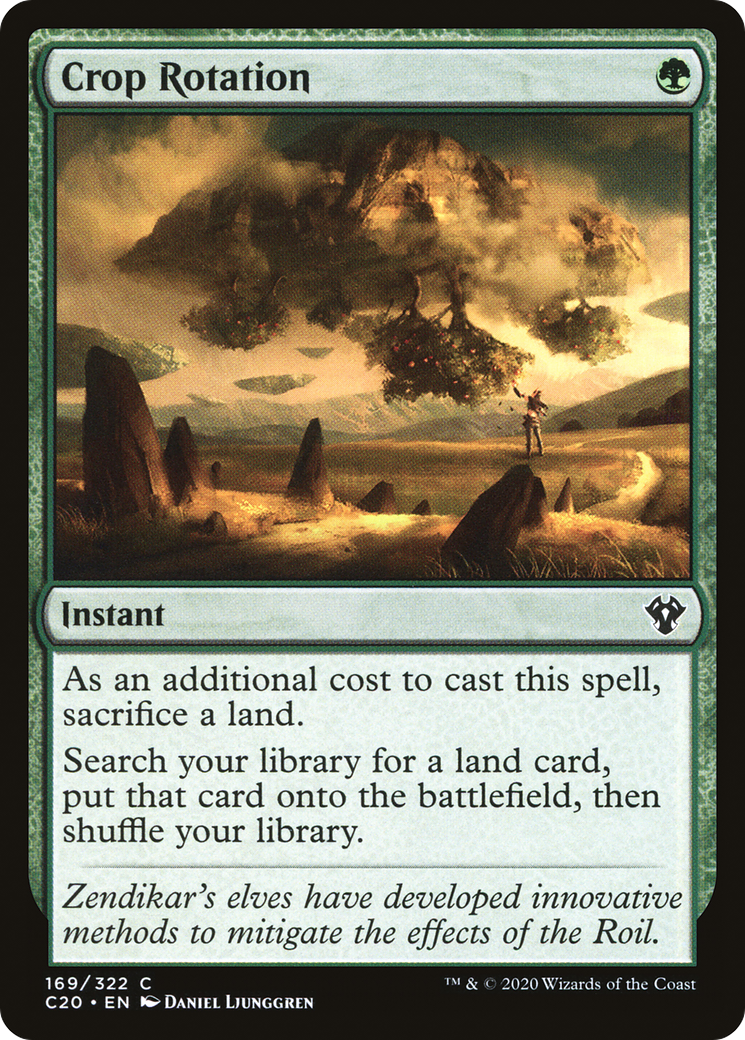 Crop Rotation (C20-169) [Commander 2020] MTG Single Wizards of the Coast