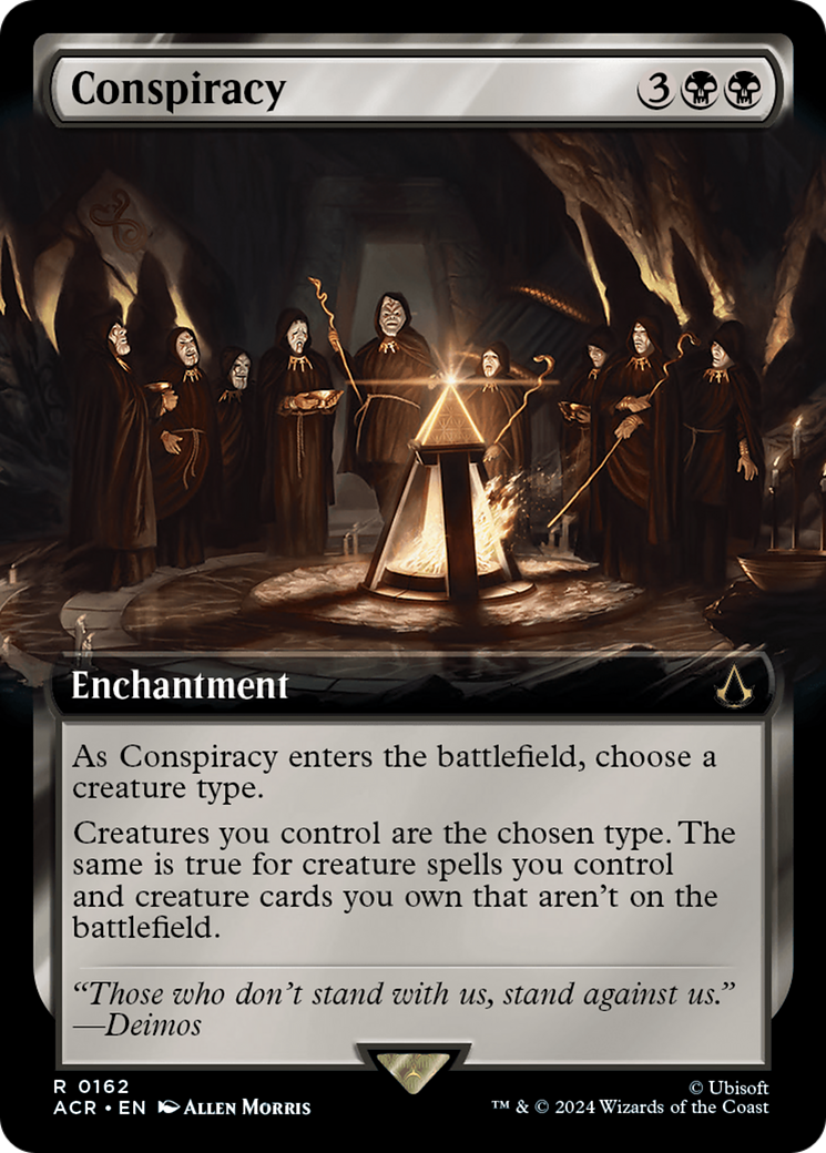 Conspiracy (ACR-162) [Assassin's Creed] (Extended Art) Foil MTG Single Wizards of the Coast