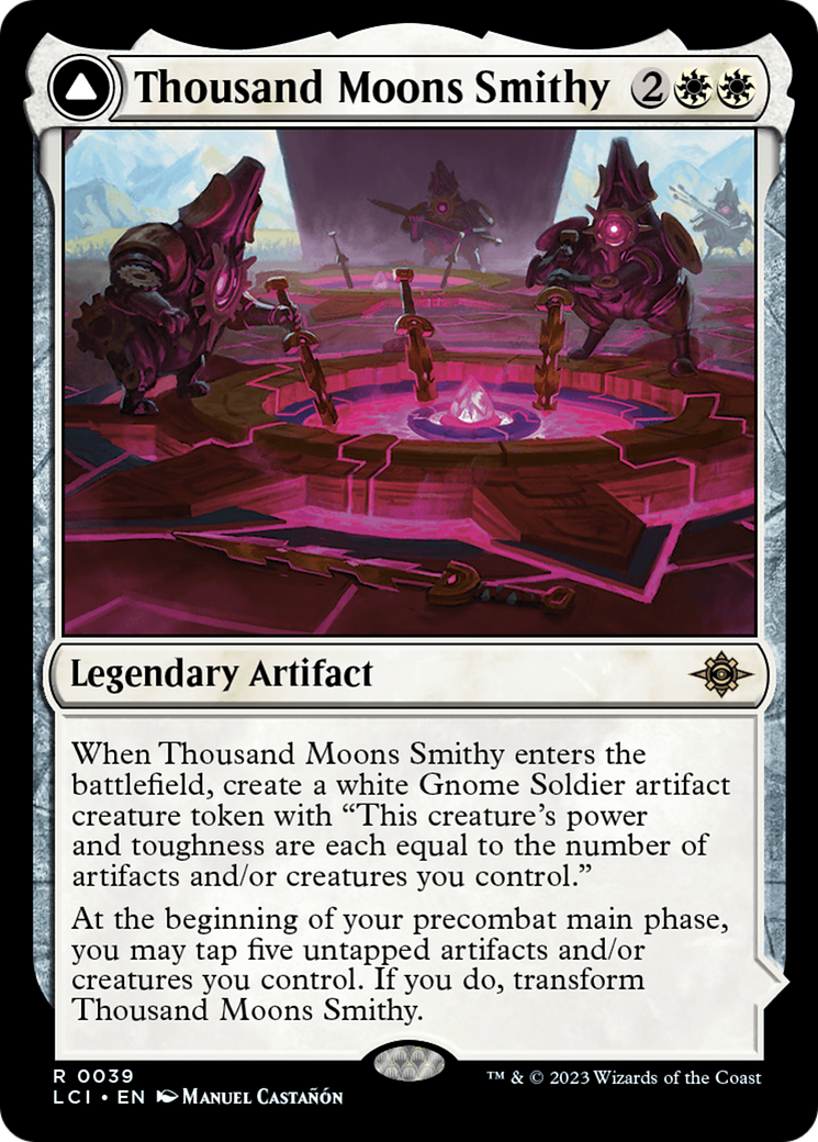 Thousand Moons Smithy (LCI-039) [The Lost Caverns of Ixalan] MTG Single Wizards of the Coast