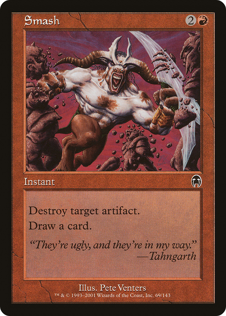 Smash (APC-069) [Apocalypse] Foil MTG Single Wizards of the Coast