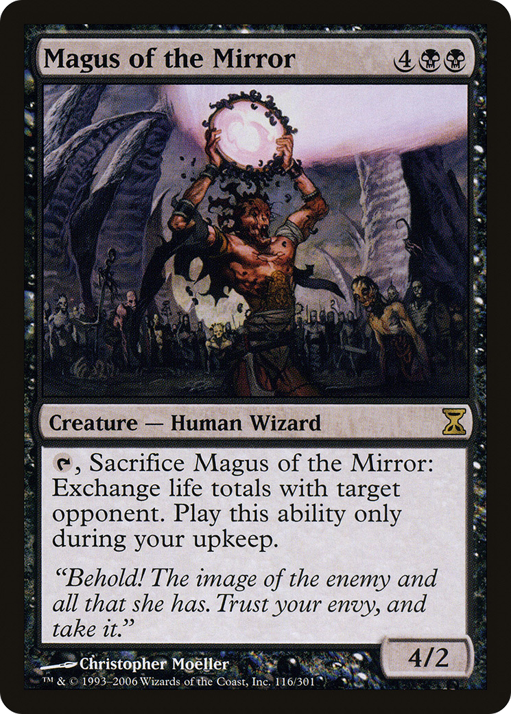 Magus of the Mirror (TSP-116) [Time Spiral] MTG Single Wizards of the Coast