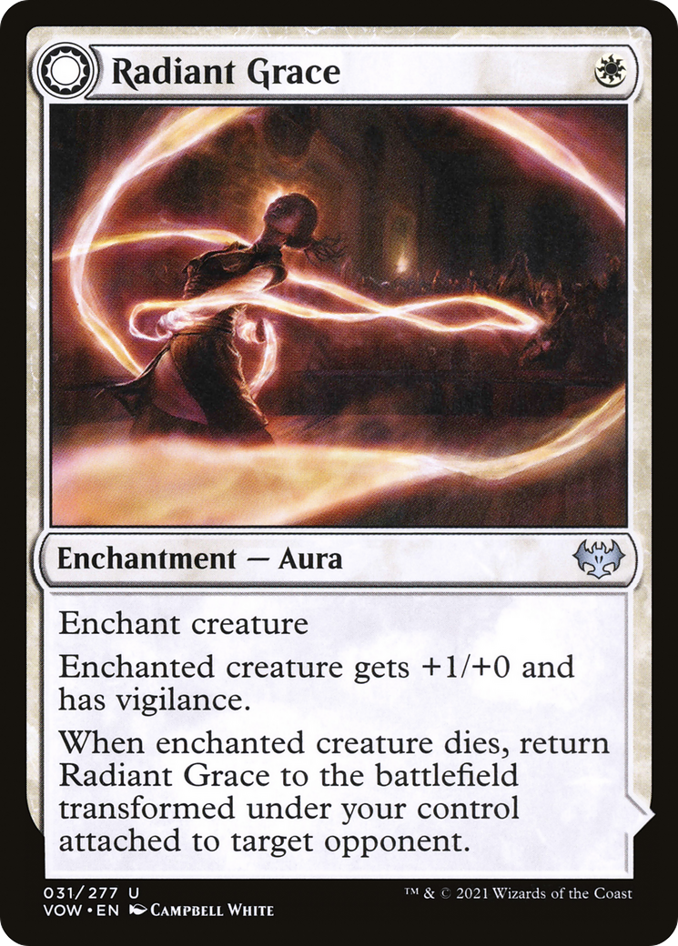 Radiant Grace (VOW-031) [Innistrad: Crimson Vow] Foil MTG Single Wizards of the Coast