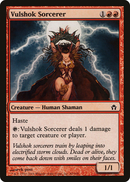Vulshok Sorcerer (5DN-080) [Fifth Dawn] MTG Single Wizards of the Coast