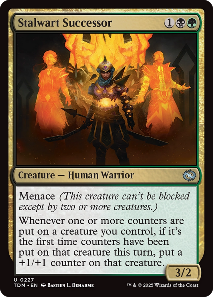 Stalwart Successor (TDM-227) [Tarkir: Dragonstorm] Foil MTG Single Wizards of the Coast