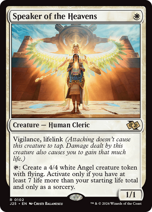 Speaker of the Heavens (J25-102) [Foundations Jumpstart] MTG Single Wizards of the Coast