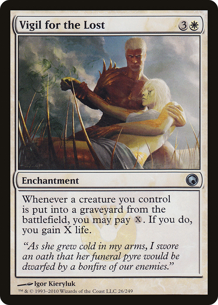 Vigil for the Lost (SOM-026) [Scars of Mirrodin] MTG Single Wizards of the Coast