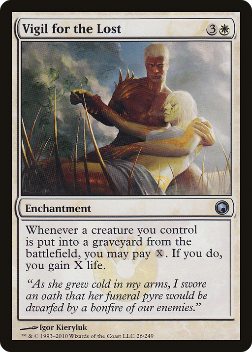 Vigil for the Lost (SOM-026) [Scars of Mirrodin] MTG Single Wizards of the Coast
