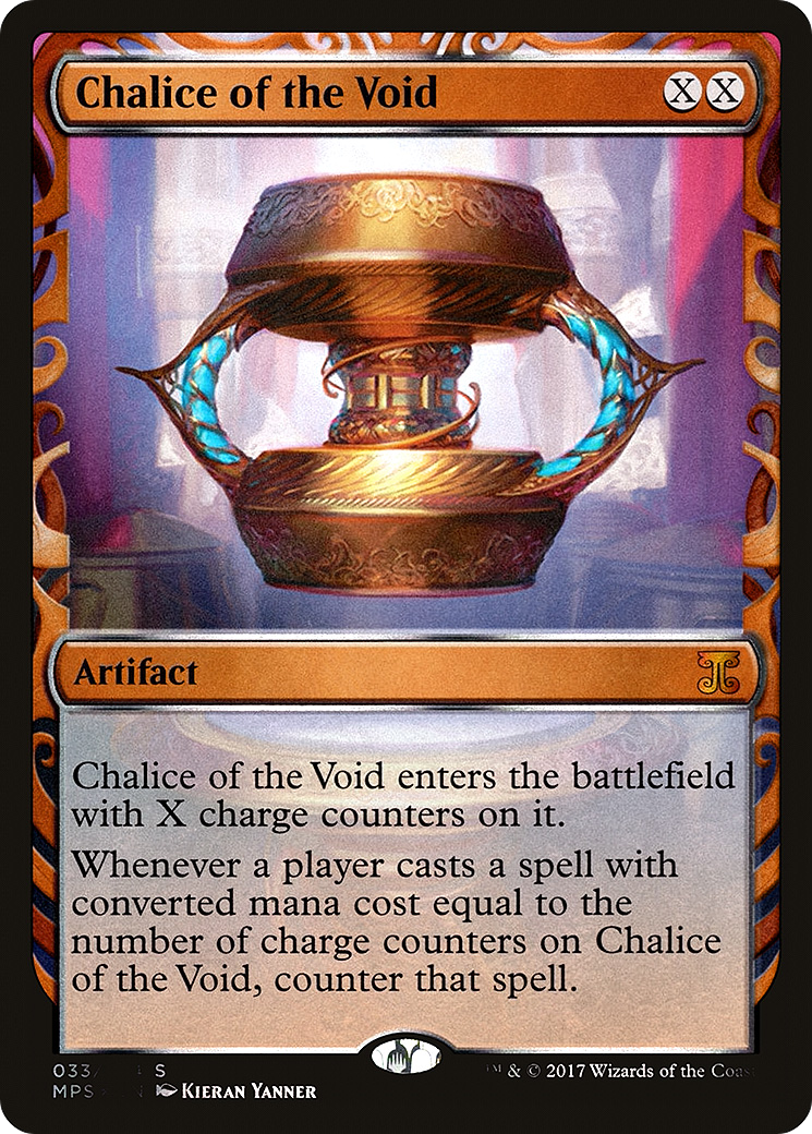 Chalice of the Void (MPS-033) [Kaladesh Inventions] Foil MTG Single Wizards of the Coast