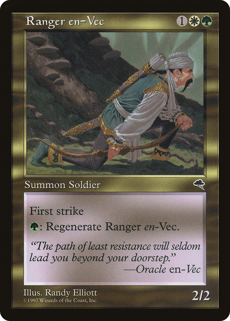 Ranger en-Vec (TMP-268) [Tempest] MTG Single Wizards of the Coast