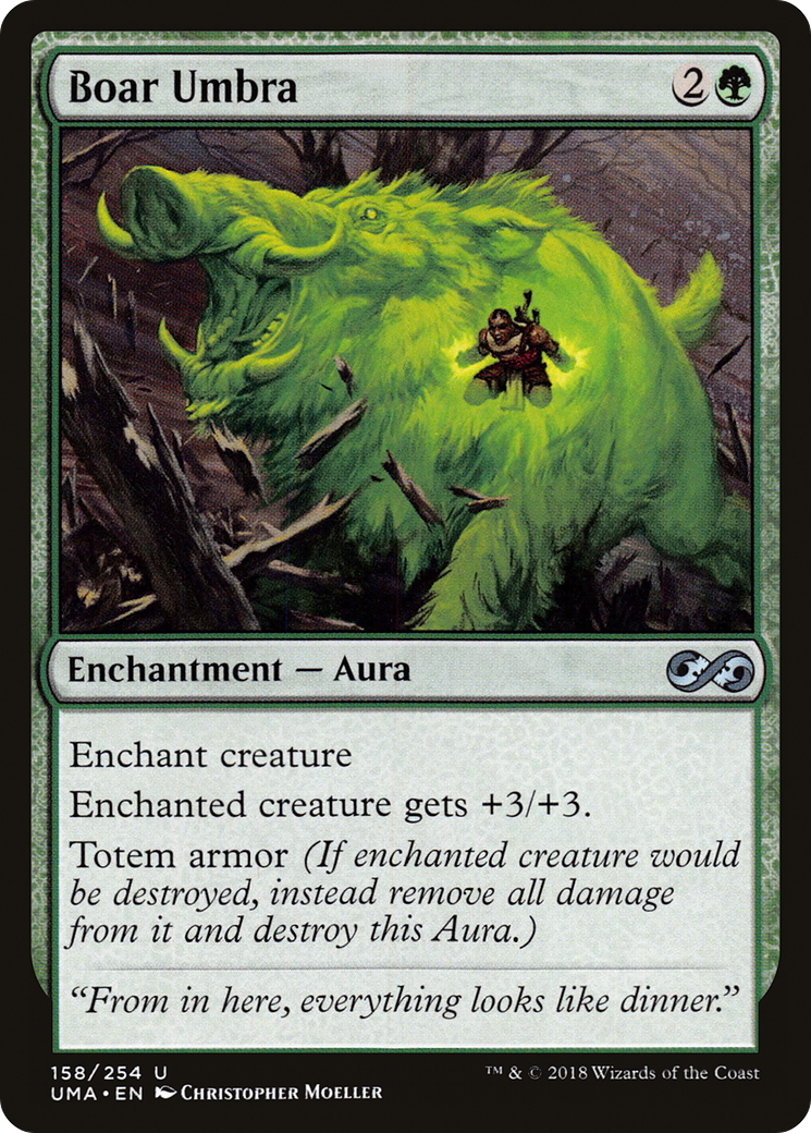 Boar Umbra (UMA-158) [Ultimate Masters] Foil MTG Single Wizards of the Coast