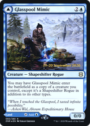 Glasspool Mimic (PRE-060) [Zendikar Rising Promos] Foil MTG Single Wizards of the Coast