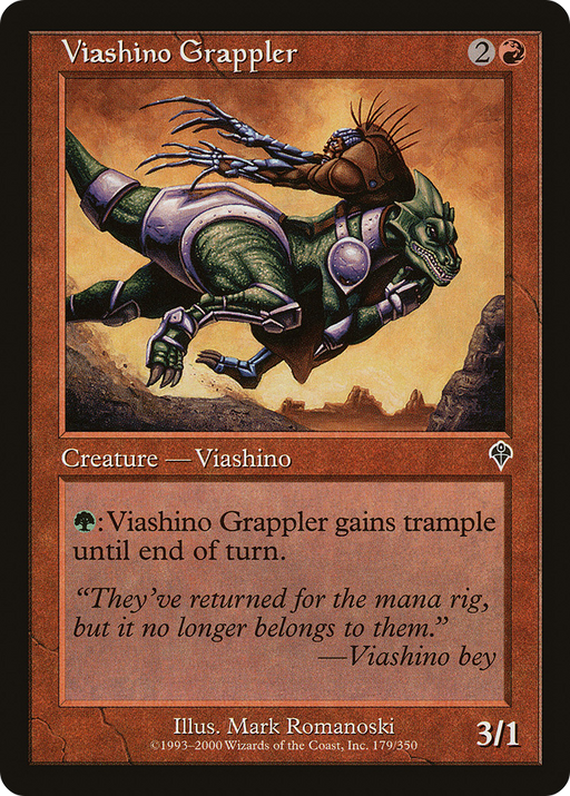 Viashino Grappler (INV-179) [Invasion] MTG Single Wizards of the Coast