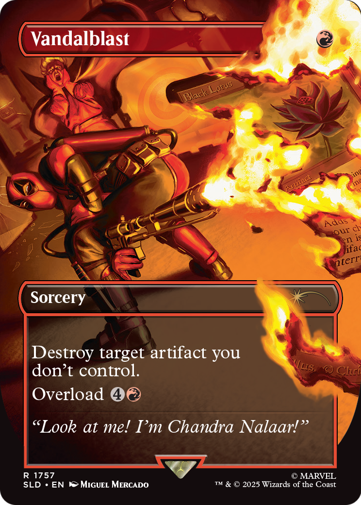 Vandalblast (1757) (SLD-1757) [Secret Lair Drop] (Borderless)