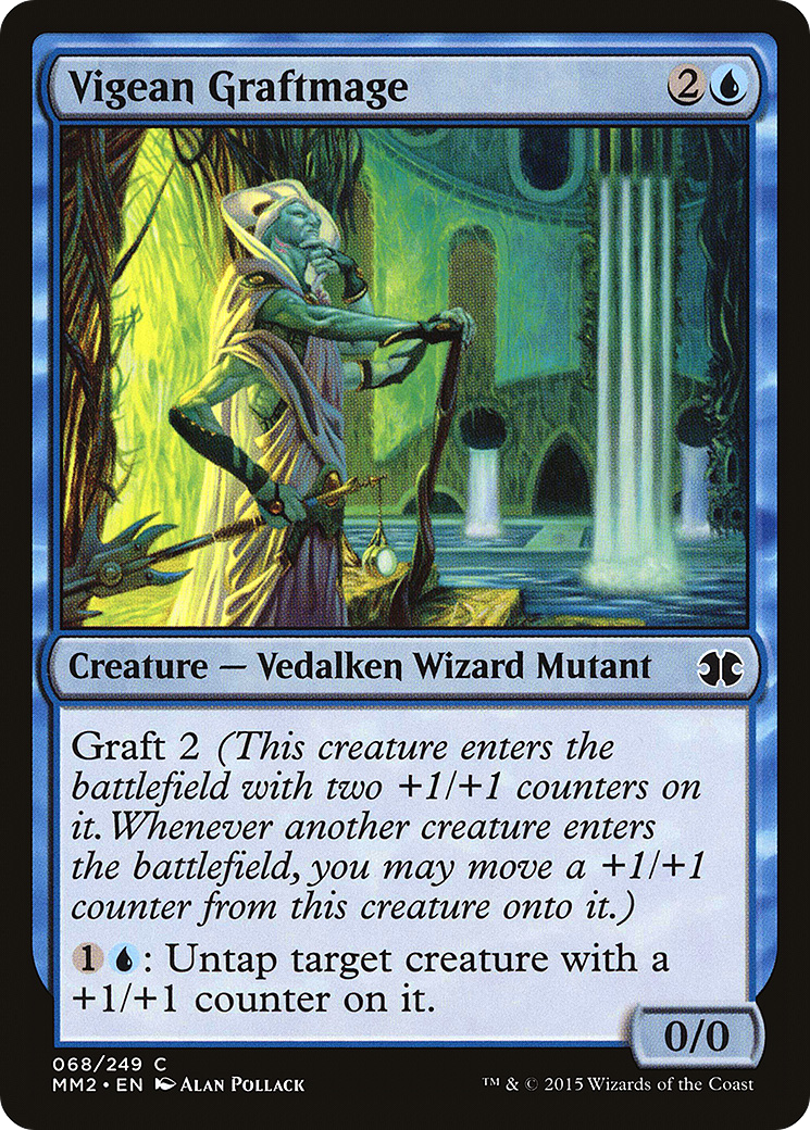 Vigean Graftmage (MM2-068) [Modern Masters 2015] MTG Single Modern Masters 2015