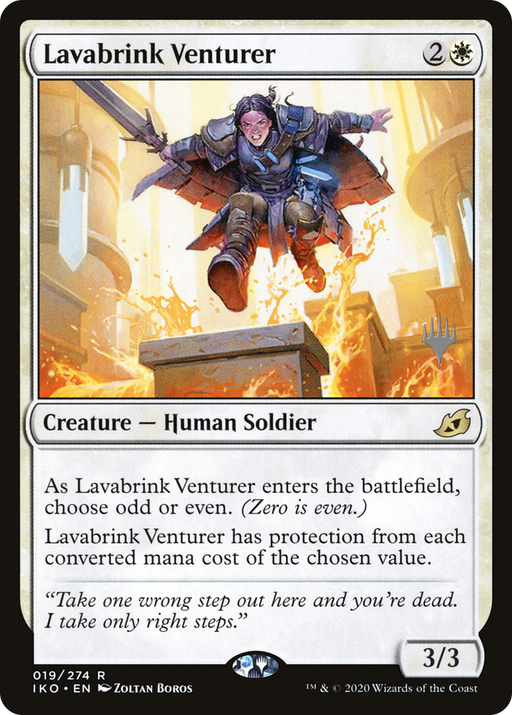Lavabrink Venturer (PPIKO-19P) [Ikoria: Lair of Behemoths Promos] MTG Single Wizards of the Coast