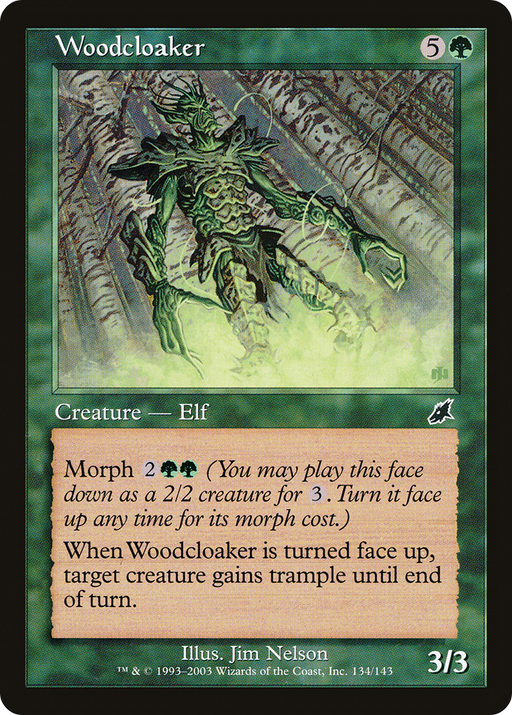 Woodcloaker (SCG-134) [Scourge] MTG Single Wizards of the Coast