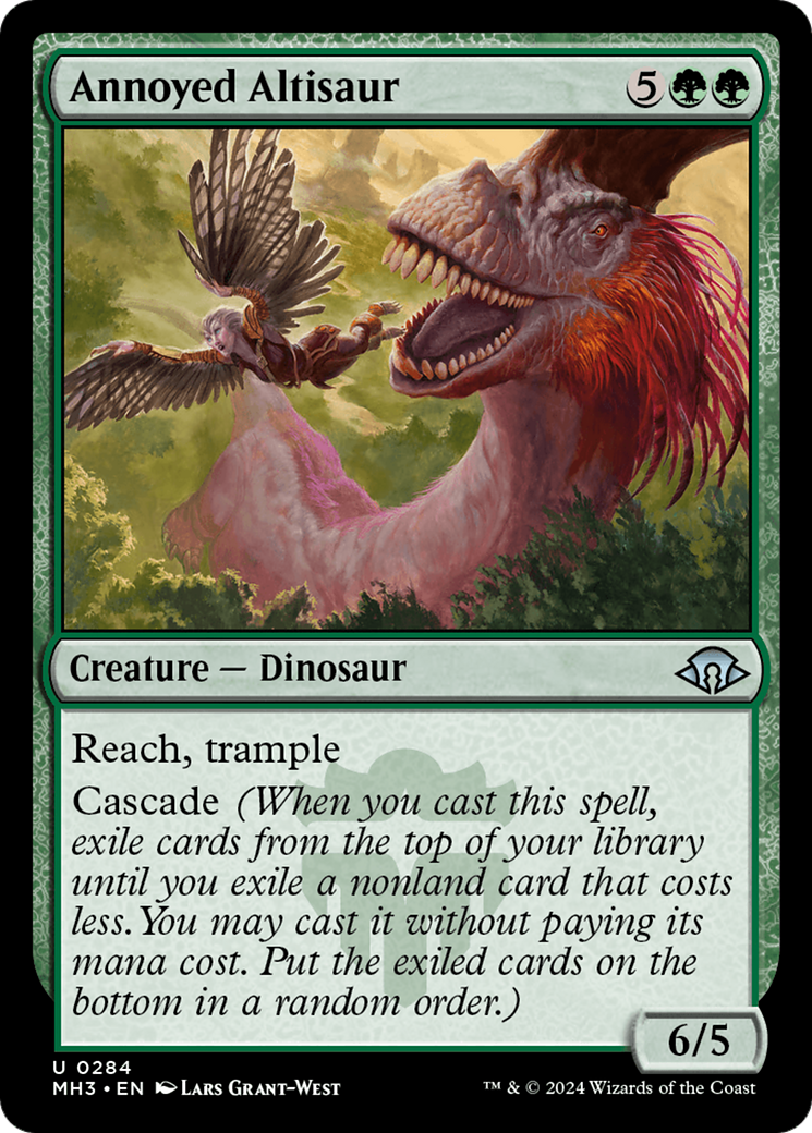 Annoyed Altisaur (MH3-284) [Modern Horizons 3] MTG Single Wizards of the Coast