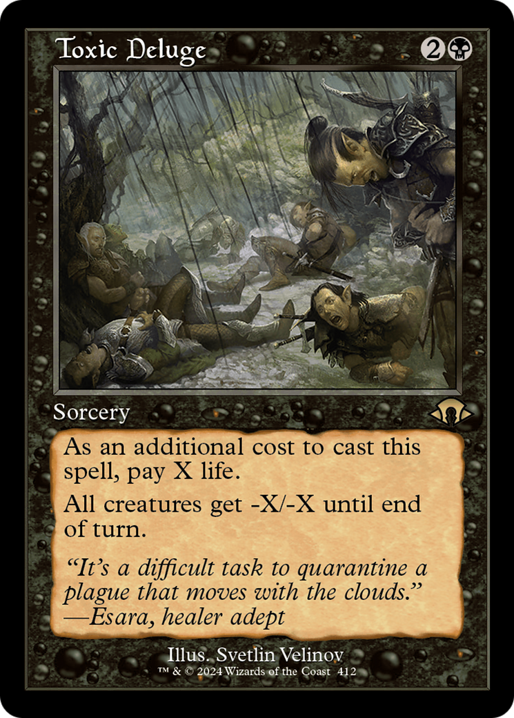 Toxic Deluge (MH3-412) [Modern Horizons 3] MTG Single Modern Horizons 3