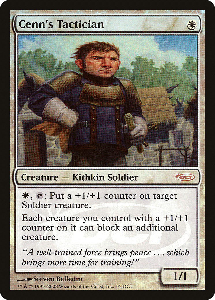 Cenn's Tactician (WPN-014) [Misc] DCI Promos Foil MTG Single Wizards of the Coast