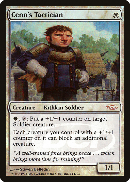 Cenn's Tactician (WPN-014) [Misc] DCI Promos Foil MTG Single Wizards of the Coast