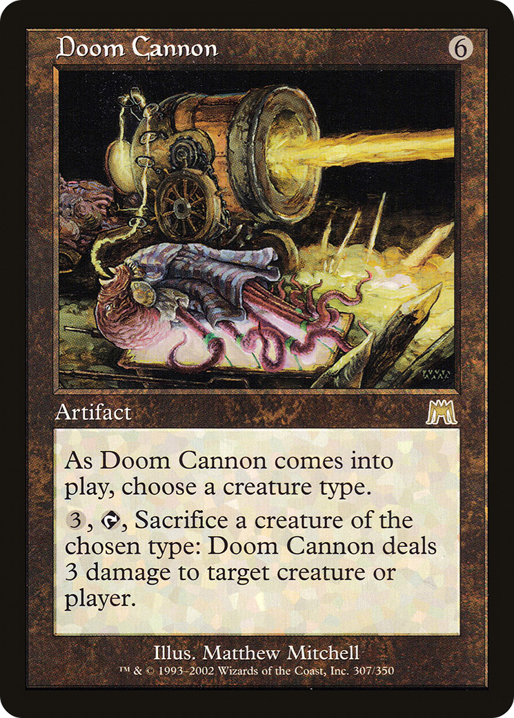 Doom Cannon (ONS-307) [Onslaught] Foil MTG Single Wizards of the Coast