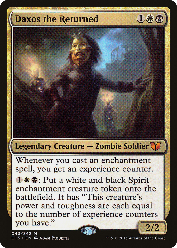 Daxos the Returned (C15-043) [Commander 2015] MTG Single Wizards of the Coast