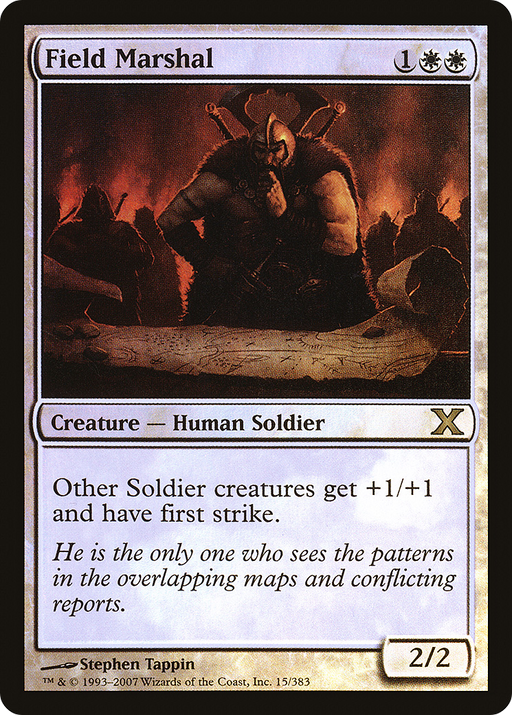 Field Marshal (10E-15★) [Tenth Edition] Foil MTG Single Wizards of the Coast