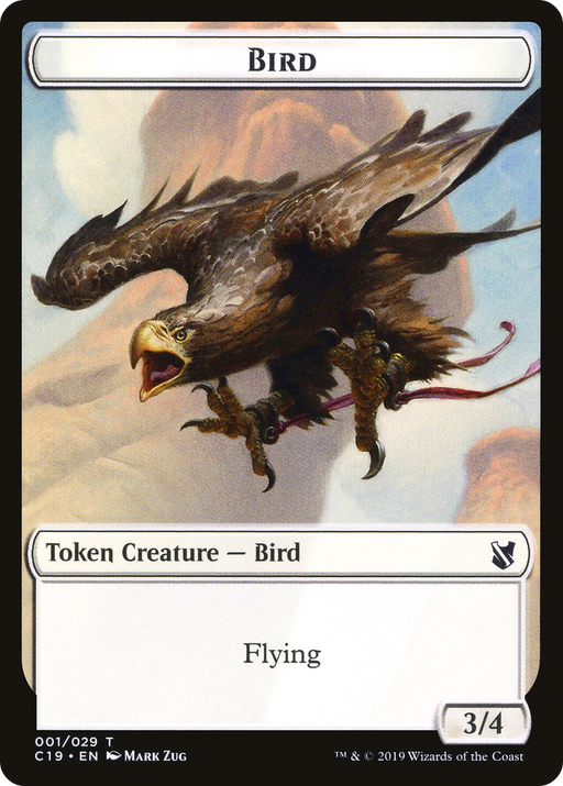 Bird (TC19-001) [Tokens] Commander 2019 Tokens MTG Single Wizards of the Coast