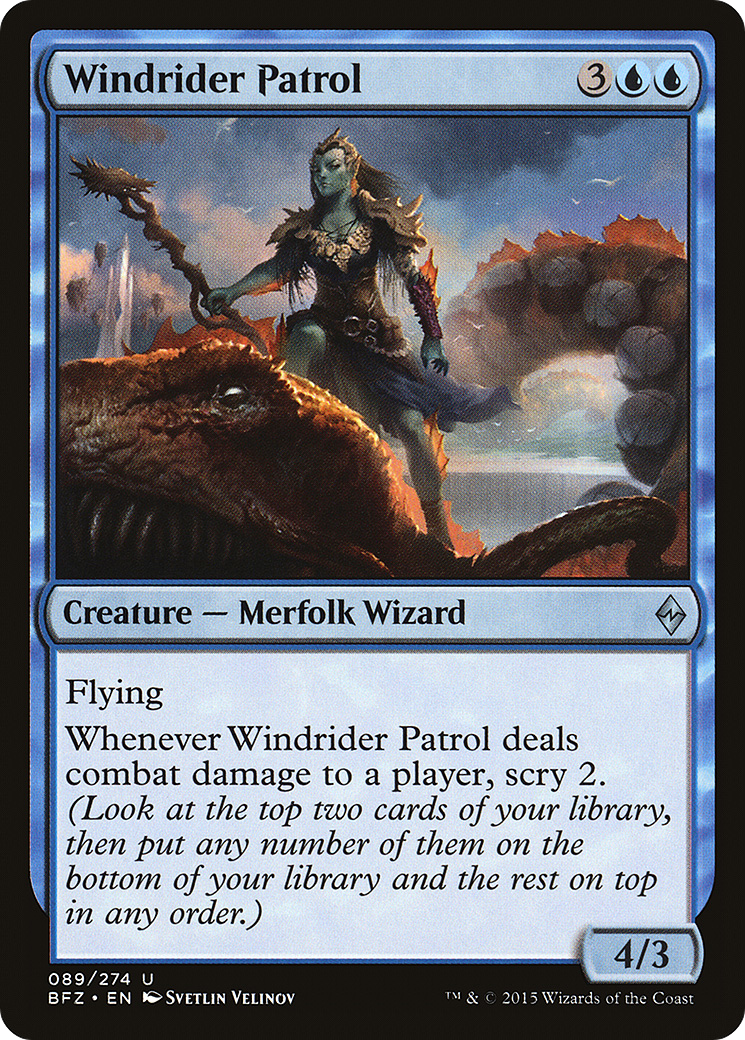 Windrider Patrol (BFZ-089) [Battle for Zendikar] MTG Single Wizards of the Coast