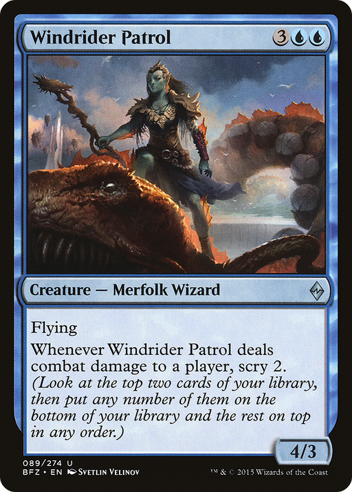 Windrider Patrol (BFZ-089) [Battle for Zendikar] MTG Single Wizards of the Coast