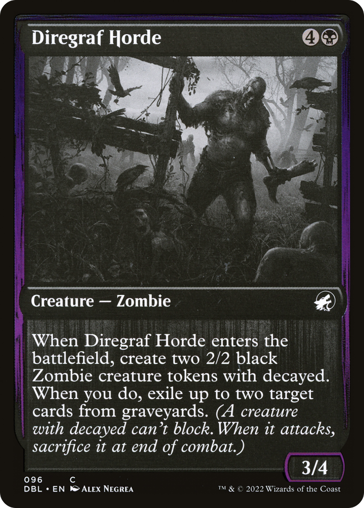 Diregraf Horde (DBL-096) [Innistrad: Double Feature] MTG Single Wizards of the Coast