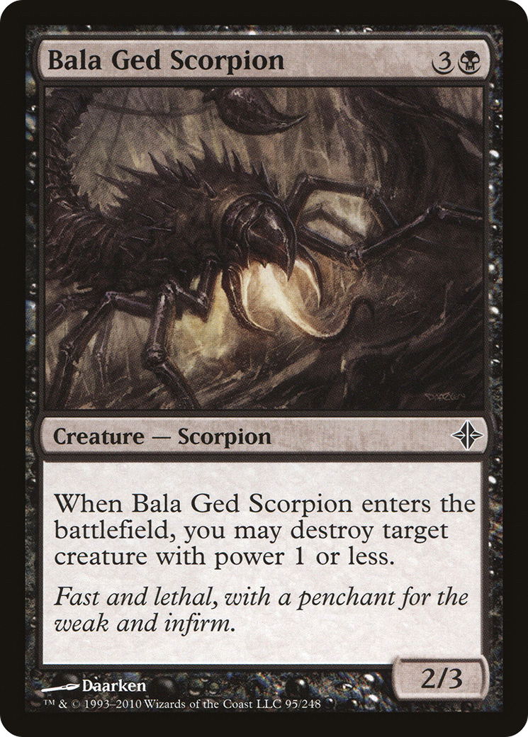 Bala Ged Scorpion (ROE-095) [Rise of the Eldrazi] MTG Single Wizards of the Coast