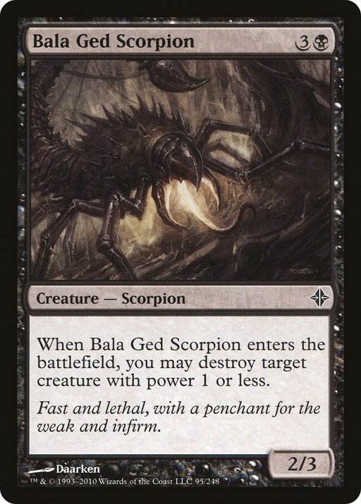Bala Ged Scorpion (ROE-095) [Rise of the Eldrazi] MTG Single Wizards of the Coast