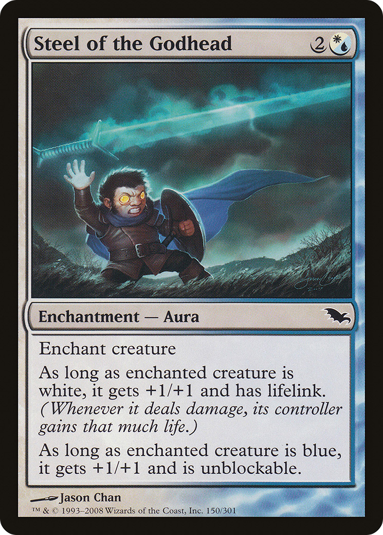 Steel of the Godhead (SHM-150) [Shadowmoor] MTG Single Wizards of the Coast