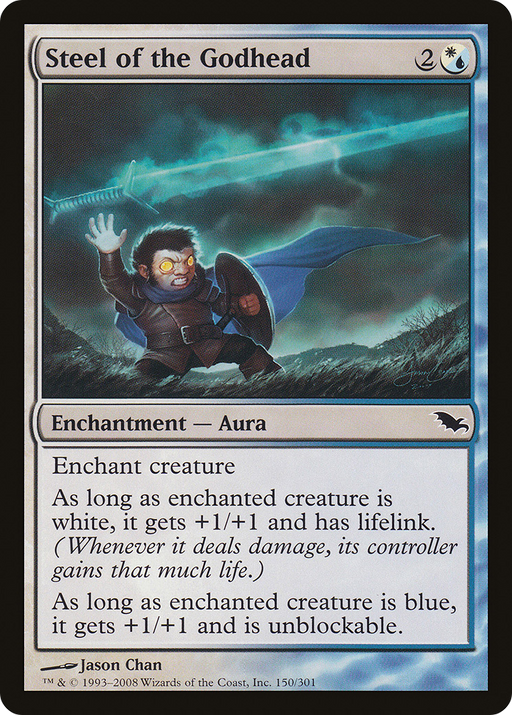 Steel of the Godhead (SHM-150) [Shadowmoor] MTG Single Wizards of the Coast