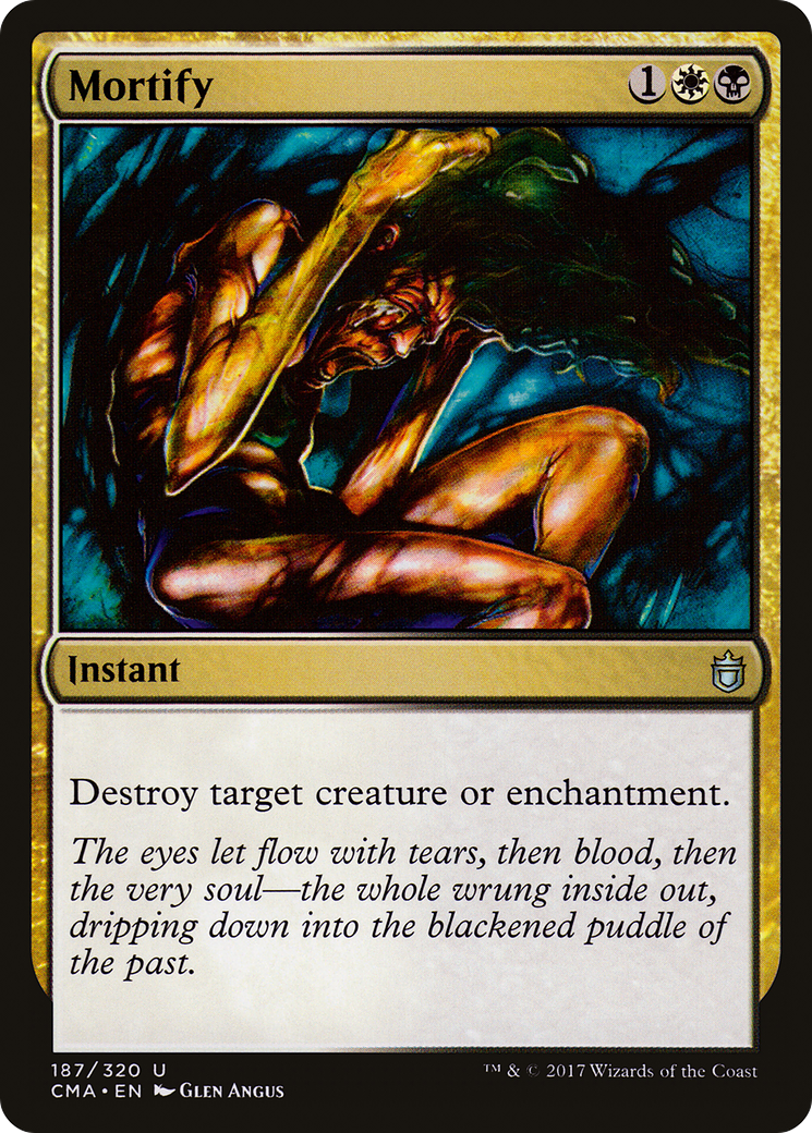 Mortify (CMA-187) [Commander Anthology] MTG Single Wizards of the Coast
