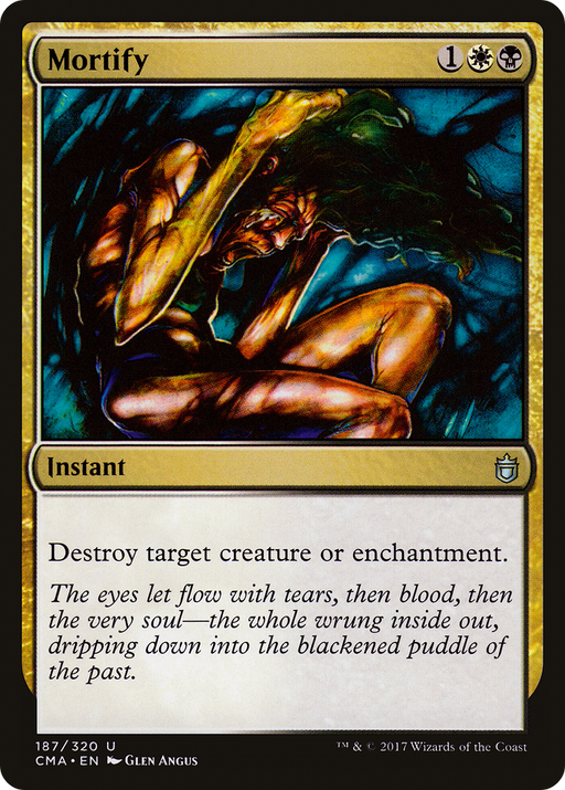 Mortify (CMA-187) [Commander Anthology] MTG Single Wizards of the Coast