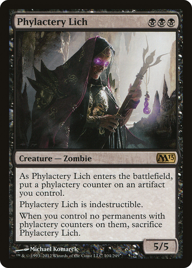 Phylactery Lich (M13-104) [Magic 2013] MTG Single Wizards of the Coast