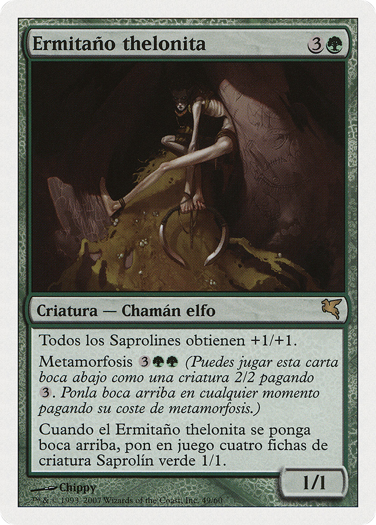 Thelonite Hermit (Italian) - "Eremita Seguace di Thelon" (PSAL-J49) [Misc] Salvat 2005 MTG Single Wizards of the Coast