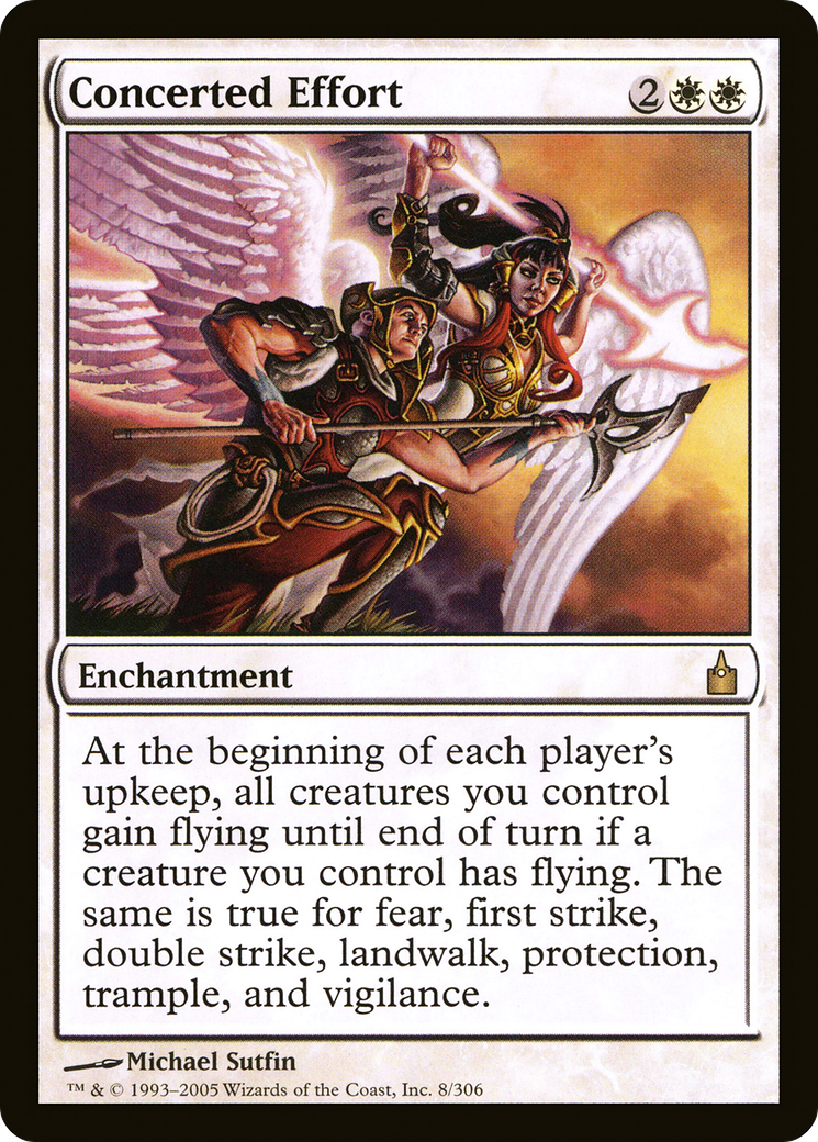 Concerted Effort (RAV-008) [Ravnica: City of Guilds] MTG Single Wizards of the Coast