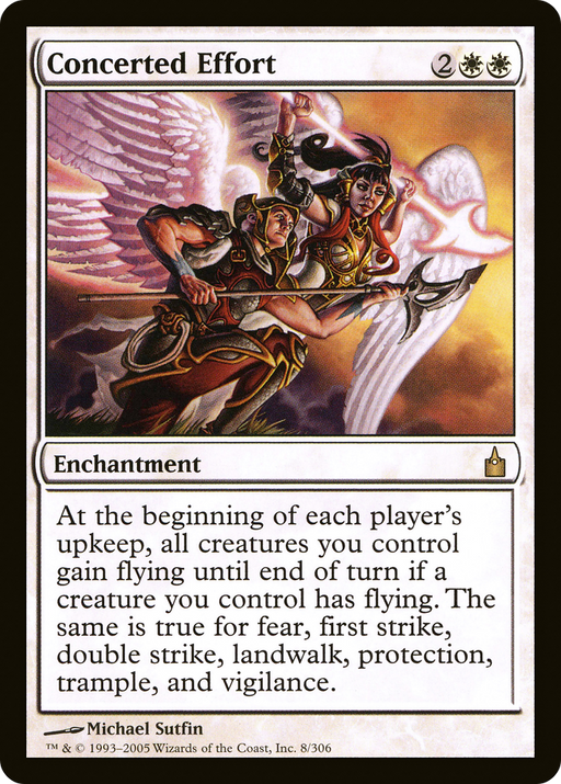 Concerted Effort (RAV-008) [Ravnica: City of Guilds] MTG Single Wizards of the Coast