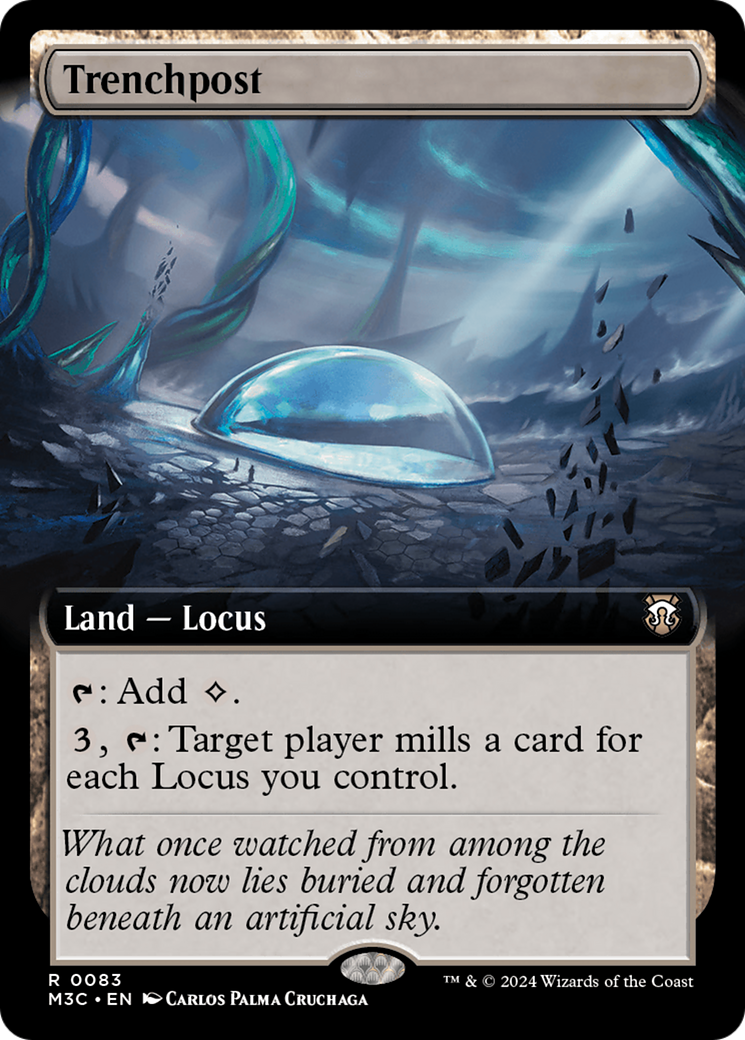 Trenchpost (M3C-083) [Modern Horizons 3 Commander] (Extended Art) MTG Single Wizards of the Coast