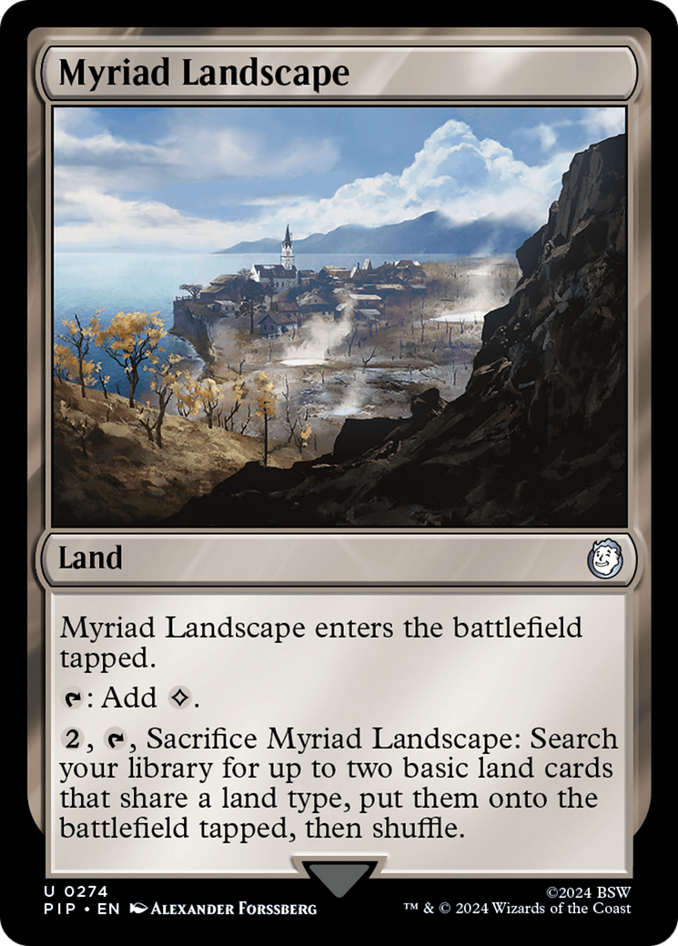 Myriad Landscape (PIP-274) [Fallout] MTG Single Wizards of the Coast